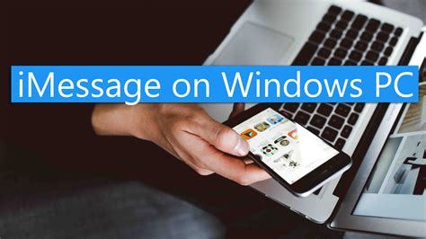 how to use imessage on a windows computer